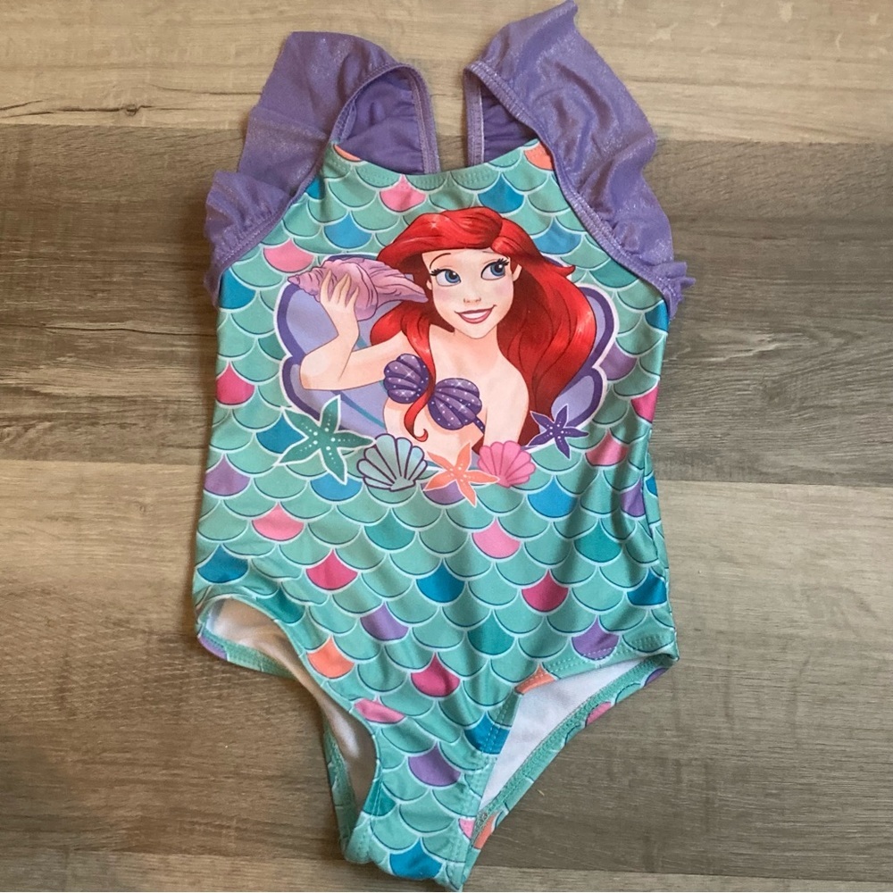💎 (4/$30) Sz 2T Little Mermaid One Piece Bathing Suit
